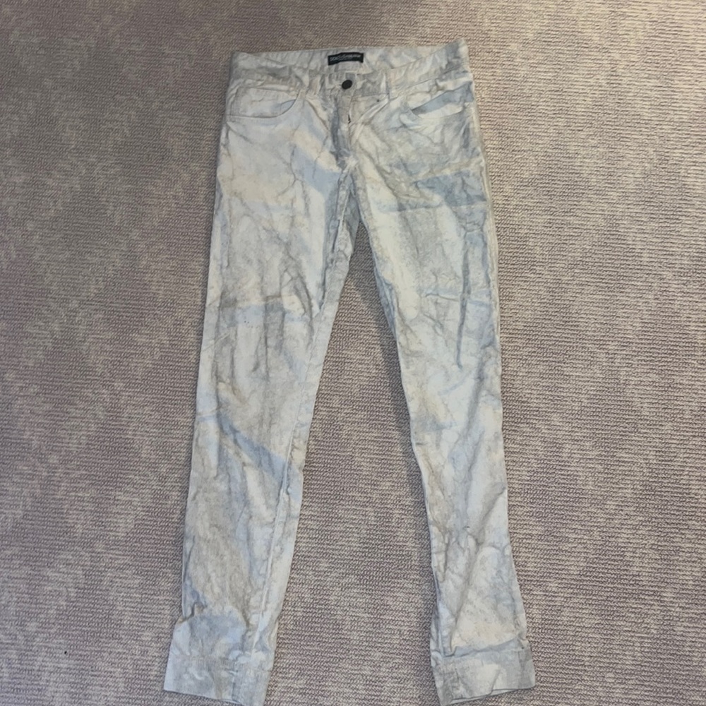 Dolce & Gabbana corduroy pants.